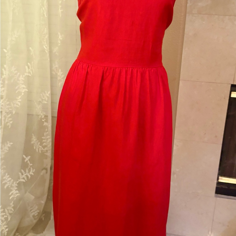 a new day Strapless Red Dress